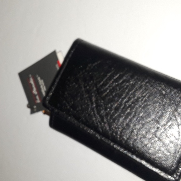 NEW VINTAGE ROLFS LA GARDE POSITIVE LOCK COWHIDE LEATHER 8 KEYFOLD WALLET - Picture 5 of 6